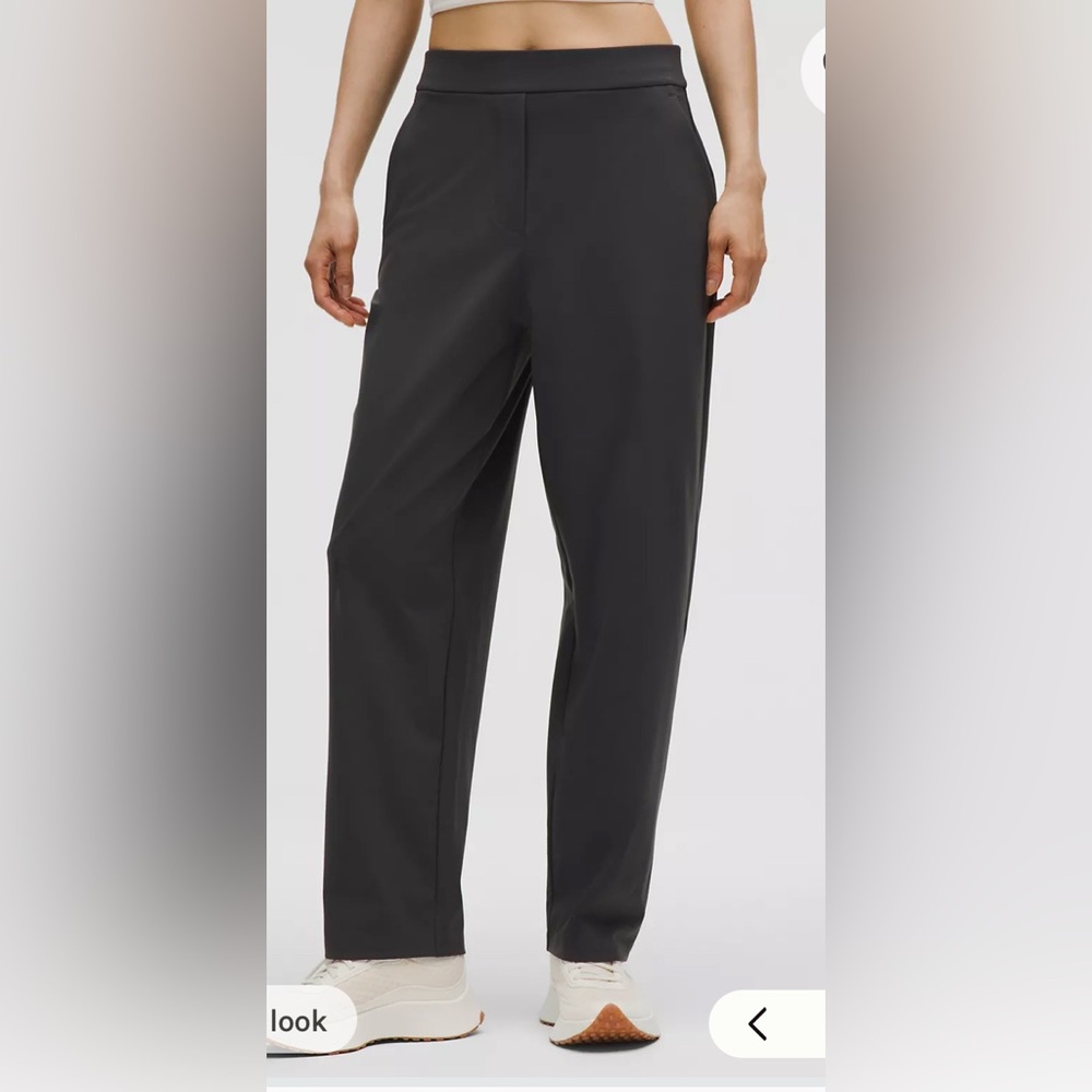 Lululemon Athletica Black Daydrift High-Rise Tapered Trouser- Regular